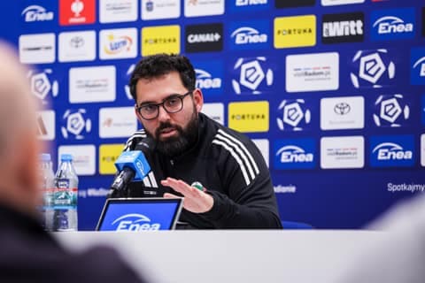 Football. Radomiak Radom. Press Conference. 26.11.2025
