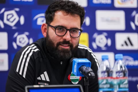 Football. Radomiak Radom. Press Conference. 26.11.2025