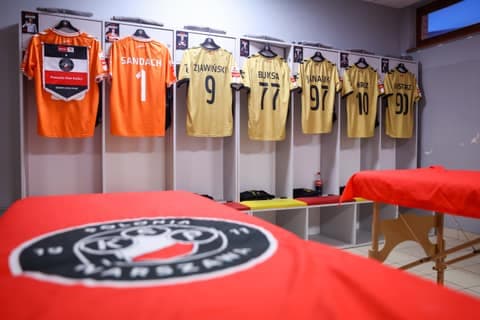 Football. Betclic I Liga. Pogon Grodzisk Mazowiecki - Polonia Warszawa. 14.03.2026