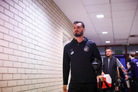 Football. Betclic I Liga. Pogon Grodzisk Mazowiecki - Polonia Warszawa. 14.03.2026