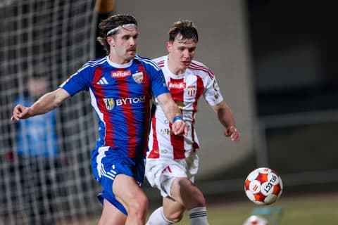Football. Betclic I Liga. Pogon Grodzisk Mazowiecki - Polonia Bytom. 28.02.2026