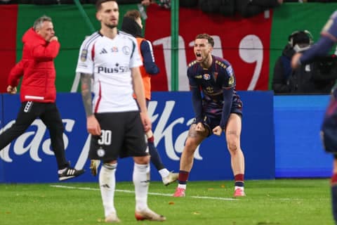 Football. STS Puchar Polski. Legia Warsaw - Pogon Szczecin. 30.10.2025