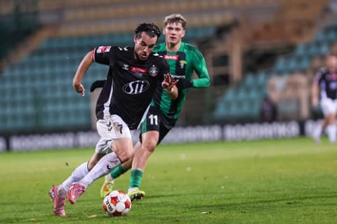 Football. Betclic I Liga. Gornik Leczna - Polonia Warszawa. 31.10.2025
