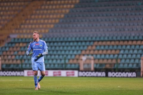Football. Betclic I Liga. Gornik Leczna - Polonia Warszawa. 31.10.2025