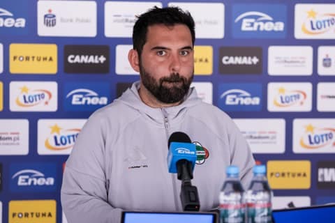 Football. Radomiak Radom. Press Conference. 02.11.2025