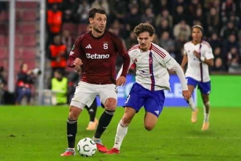 Football. UEFA Conference League. Sparta Praga - Rakow Czestochowa. 02.11.2025