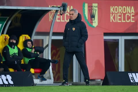 Football. PKO BP Ekstraklasa. Korona Kielce - Lech Poznan. 22.02.2026