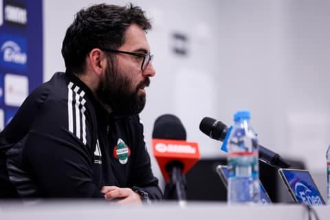 Football. Radomiak Radom. Press Conference. 20.02.2026