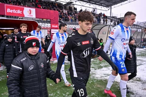 Football. Betclic I Liga. Polonia Warszawa - Stal Mielec. 08.02.2026