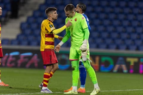Football. UEFA Conference League. Racing Strasbourg - Jagiellonia Bialystok. 23.10.2025