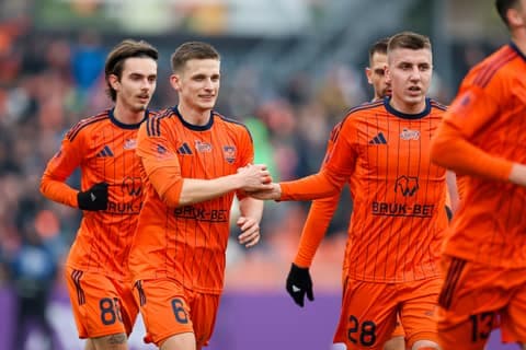 Football. PKO BP Ekstraklasa. Bruk - Bet Termalica Nieciecza - Jagiellonia Bialystok. 07.12.2025