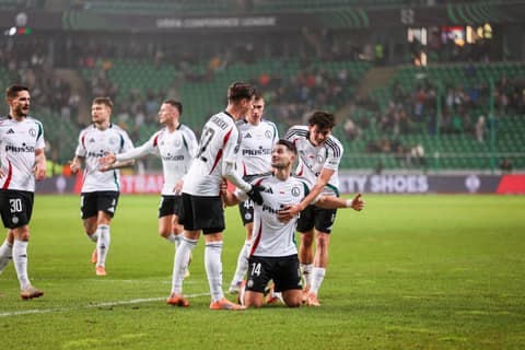 Football. UEFA Conference League. Legia Warsaw - Lincoln Red Imps. 18.12.2025