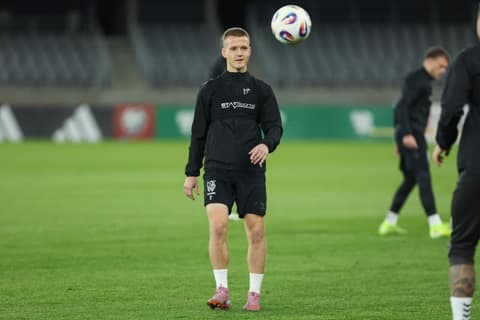 Football. Lithuania. Training. 11.10.2025