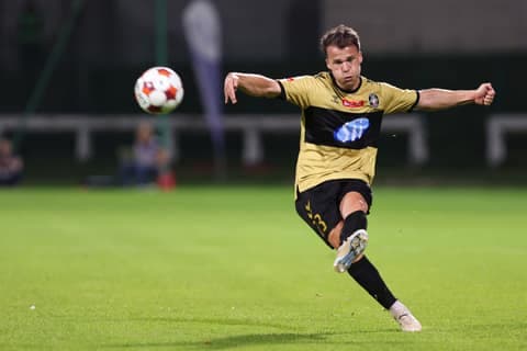 Football. Betclic 1 Liga. Polonia Warszawa - Puszcza Niepolomice. 20.09.2025
