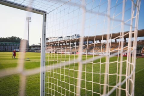 Football. Betclic 1 Liga. Znicz Pruszkow - Polonia Warszawa. 10.08.2025
