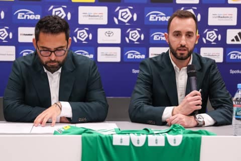 Football. Radomiak Radom. Press Conference. 30.10.2025