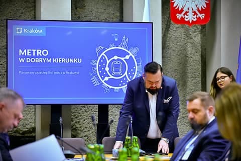 Parliamentary Team on Metro Construction. Krakow. 27.02.2026