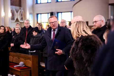 Funeral of Radom City Councillor and Community Activist Jan Pszczola. Radom. 26.02.2026