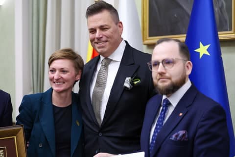 Kielce City Council. Honorary Citizenship for Bertus Servaas. Meeting. 26.11.2025