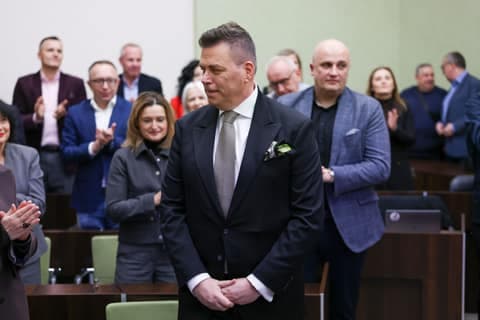 Kielce City Council. Honorary Citizenship for Bertus Servaas. Meeting. 26.11.2025