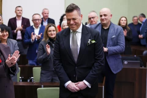 Kielce City Council. Honorary Citizenship for Bertus Servaas. Meeting. 26.11.2025