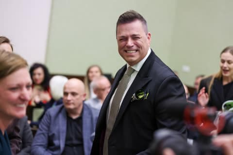 Kielce City Council. Honorary Citizenship for Bertus Servaas. Meeting. 26.11.2025