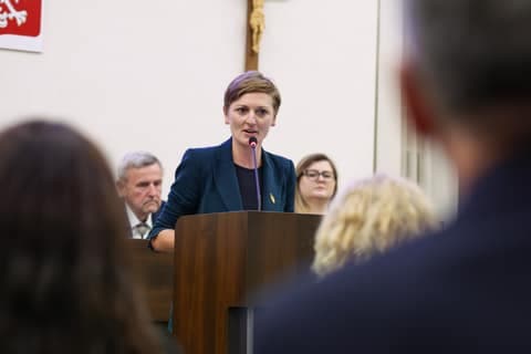 Kielce City Council. Honorary Citizenship for Bertus Servaas. Meeting. 26.11.2025