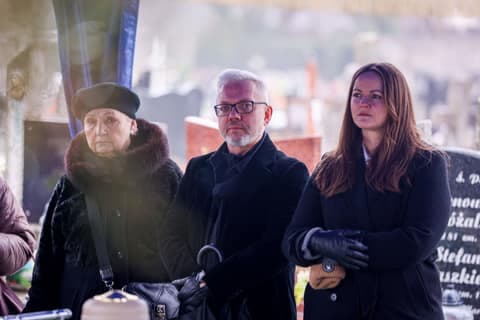 Funeral of Actress Janina Boronska Lagwa. Lodz. 12.02.2026
