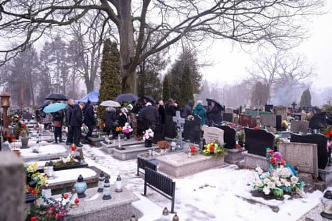 Funeral of Actress Janina Boronska Lagwa. Lodz. 12.02.2026