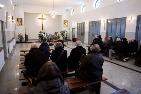 Funeral of Actress Janina Boronska Lagwa. Lodz. 12.02.2026