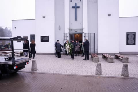 Funeral of Actress Janina Boronska Lagwa. Lodz. 12.02.2026