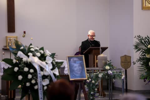 Funeral of Actress Janina Boronska Lagwa. Lodz. 12.02.2026