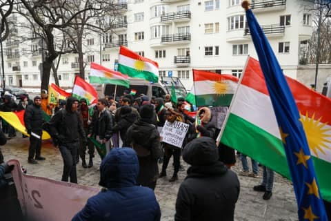 Kurdish Demonstration. Warsaw. 29.01.2026