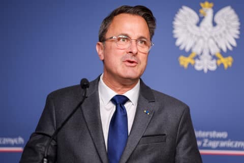Deputy Prime Minister Radoslaw Sikorski. Press Conference with Xavier Bettel. 29.01.2026