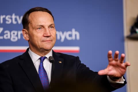 Deputy Prime Minister Radoslaw Sikorski. Press Conference with Xavier Bettel. 29.01.2026