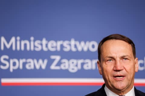 Deputy Prime Minister Radoslaw Sikorski. Press Conference with Xavier Bettel. 29.01.2026