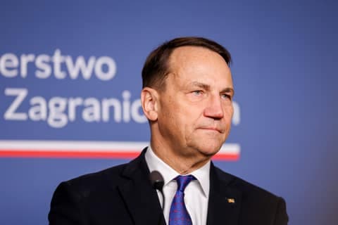 Deputy Prime Minister Radoslaw Sikorski. Press Conference with Xavier Bettel. 29.01.2026