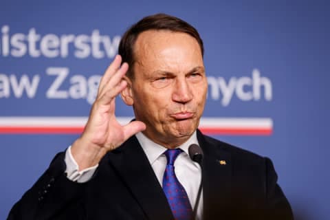 Deputy Prime Minister Radoslaw Sikorski. Press Conference with Xavier Bettel. 29.01.2026