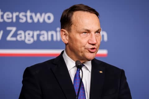 Deputy Prime Minister Radoslaw Sikorski. Press Conference with Xavier Bettel. 29.01.2026