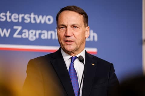 Deputy Prime Minister Radoslaw Sikorski. Press Conference with Xavier Bettel. 29.01.2026