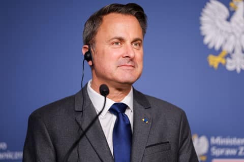 Deputy Prime Minister Radoslaw Sikorski. Press Conference with Xavier Bettel. 29.01.2026