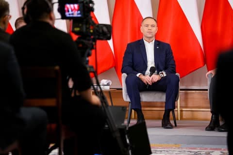 Meeting of President Karol Nawrocki with Former President Andrzej Duda. Press Conference. 08.01.2025