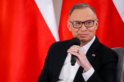 Meeting of President Karol Nawrocki with Former President Andrzej Duda. Press Conference. 08.01.2025