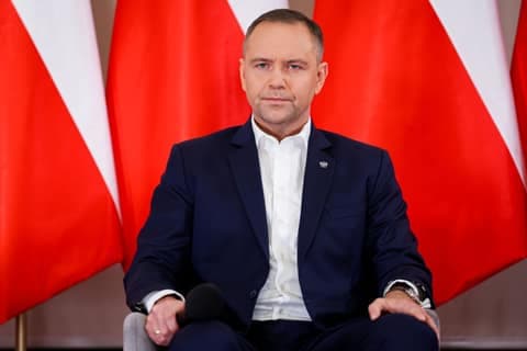 Meeting of President Karol Nawrocki with Former President Andrzej Duda. Press Conference. 08.01.2025