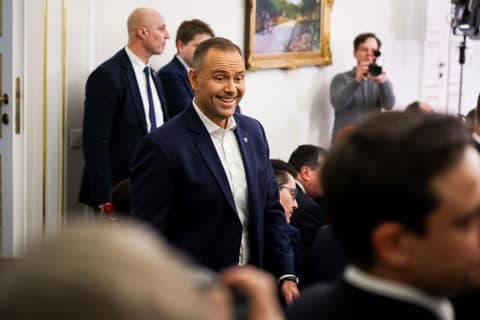 Meeting of President Karol Nawrocki with Former President Andrzej Duda. Press Conference. 08.01.2025