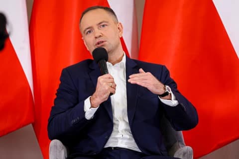 Meeting of President Karol Nawrocki with Former President Andrzej Duda. Press Conference. 08.01.2025
