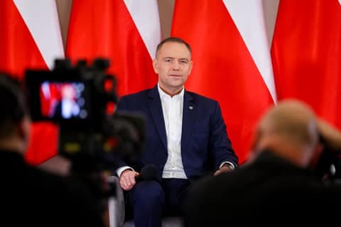 Meeting of President Karol Nawrocki with Former President Andrzej Duda. Press Conference. 08.01.2025