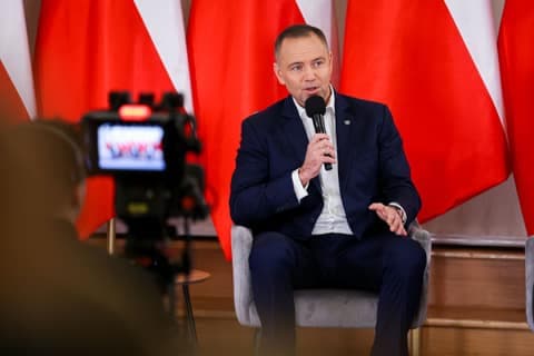 Meeting of President Karol Nawrocki with Former President Andrzej Duda. Press Conference. 08.01.2025