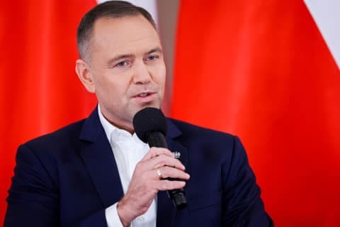 Meeting of President Karol Nawrocki with Former President Andrzej Duda. Press Conference. 08.01.2025