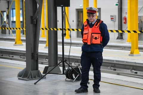 Official Opening of Tram Service Station in Nowa Huta. Krakow. 21.10.2025